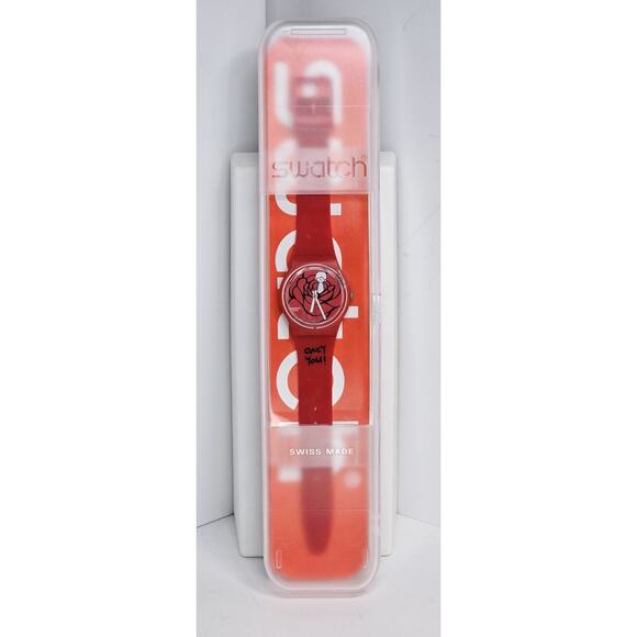 Swatch Red Watch Ref SZ5013 